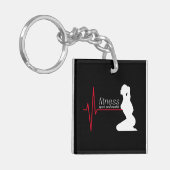 Fitness Sleutelhanger (Voorkant Links)