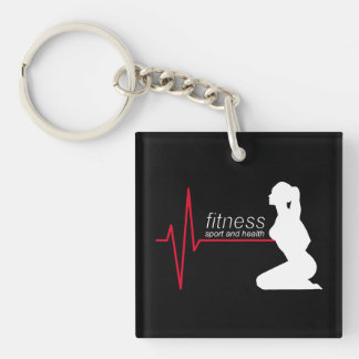 Fitness Sleutelhanger