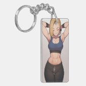 Fitness Sleutelhanger (Voorkant Links)