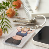 Fitness Sleutelhanger (Voorkant Rechts)