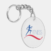 Fitness Sleutelhanger (Voorkant Links)