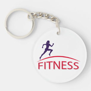 fitness sleutelhanger