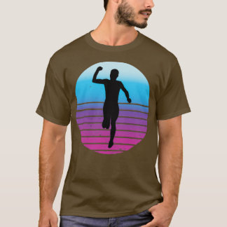 Fitness Sprinter Athlete Runner Jogging T-shirt