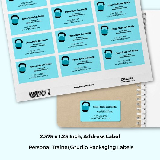 Fitness Studio Naam Expertise Kettlebell Adres Etiket