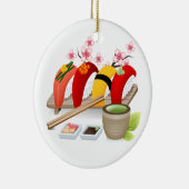 Fitness - Sushi! door SRF Keramisch Ornament (Rechts)