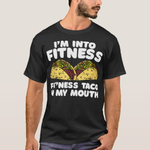 Fitness Taco Mexicaanse Voedingsdeskundige Tacos L T-shirt