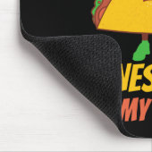 Fitness Taco oefent Gym uit Muismat (Hoek)