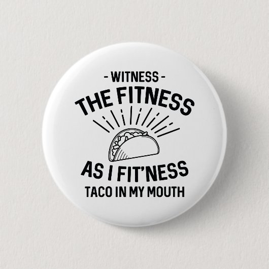 Fitness Taco Ronde Button 5,7 Cm (Voorkant)