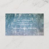 Fitness Tire Training Personal Trainer Grunge Visitekaartje (Achterkant)