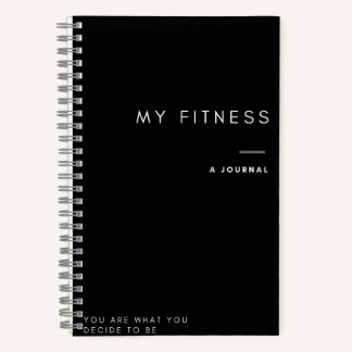 Fitness Tracking Journal Notitieboek