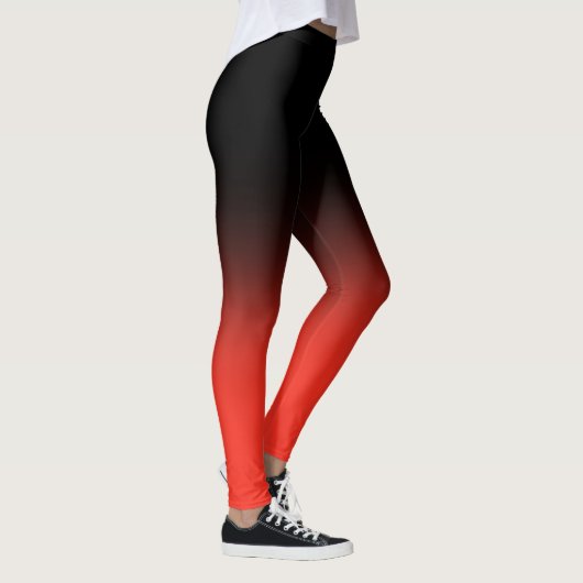 Fitness Trainer Black en Red Leggings (Rechts)