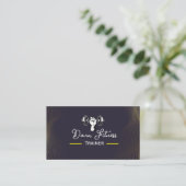 Fitness Trainer Business Card Visitekaartje (Staand voorkant)