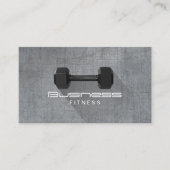 Fitness Trainer Dumbbell Metal Loyalty Punch (Voorkant)