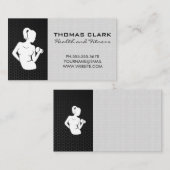 Fitness Trainer Logo Visitekaartje (Voorkant / Achterkant)