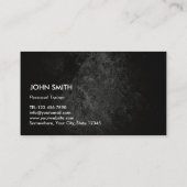 Fitness Trainer Perfect Body Professional Grunge Visitekaartje (Achterkant)