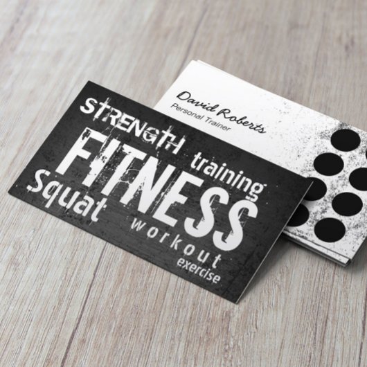 Fitness Trainer Professional Dark Loyalty Punch