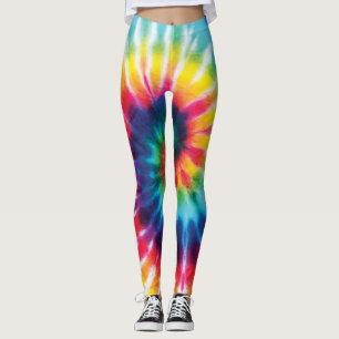 Fitness Trainer Rainbow Tie Dye Gym Leggings