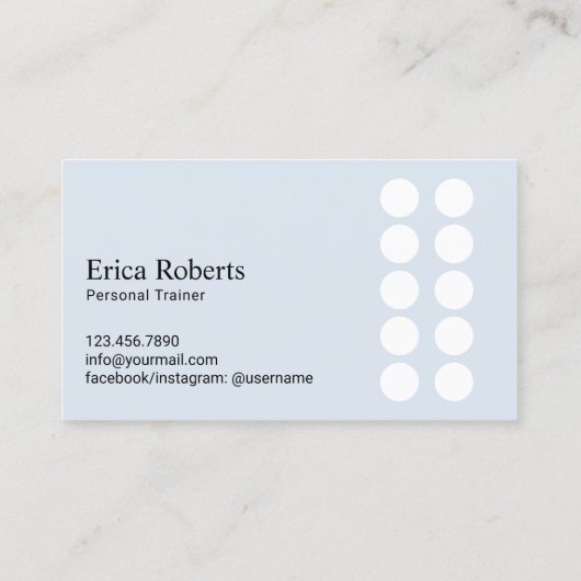 Fitness - trainer Stustblauw Stripe Loyalty (Achterkant)