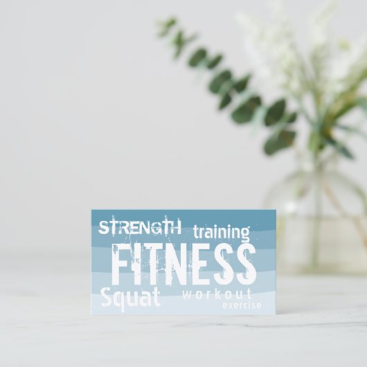 Fitness - trainer Stustblauw Stripe Loyalty (Staand voorkant)