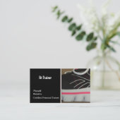 Fitness Trainer Visitekaartje (Staand voorkant)