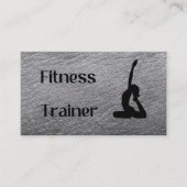 Fitness Trainer Visitekaartje (Voorkant)