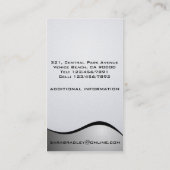 Fitness Trainer - Visitekaartjes (Achterkant)