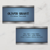 Fitness Trainer - Visitekaartjes (Voorkant / Achterkant)