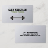 Fitness Trainer - Visitekaartjes (Voorkant / Achterkant)