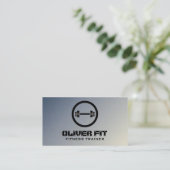 Fitness Trainer - Visitekaartjes (Staand voorkant)
