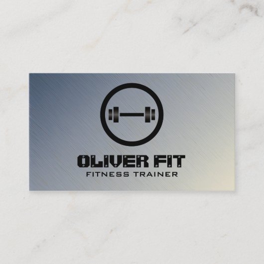 Fitness Trainer - Visitekaartjes (Voorkant)