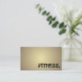 Fitness Trainer - Visitekaartjes (Staand voorkant)