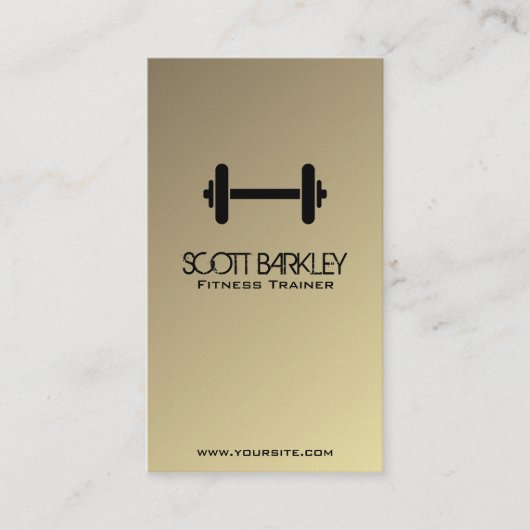 Fitness Trainer - Visitekaartjes (Voorkant)