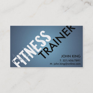 Fitness Trainer - Visitekaartjes