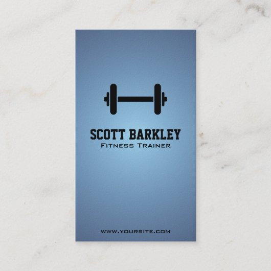 Fitness Trainer - Visitekaartjes (Voorkant)