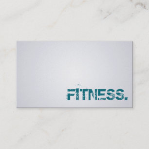 Fitness Trainer - Visitekaartjes