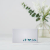Fitness Trainer - Visitekaartjes (Staand voorkant)