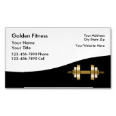 Fitness Trainer Zakelijke Magneten (Voorkant)