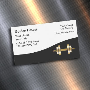 Fitness Trainer Zakelijke Magneten