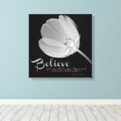 Fitness Tulip White Believe Canvas (Insitu (Houten vloer))