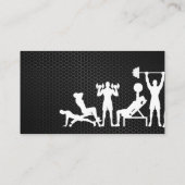 fitness | Uitoefening van werk Visitekaartje (Achterkant)