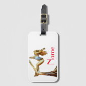 fitness van luchtyogo Thunder_Cove Bagagelabel (Voorkant (verticaal))