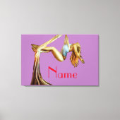 fitness van luchtyogo Thunder_Cove Canvas Afdruk (Voorkant)