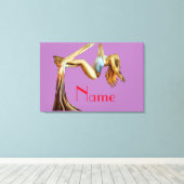 fitness van luchtyogo Thunder_Cove Canvas Afdruk (Insitu (Houten vloer))