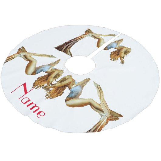 fitness van luchtyogo Thunder_Cove Kerstboom Rok (Gekanteld)