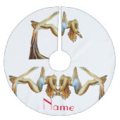 fitness van luchtyogo Thunder_Cove Kerstboom Rok (Voorkant)