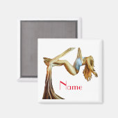 fitness van luchtyogo Thunder_Cove Magneet (Voorkant / Achterkant)