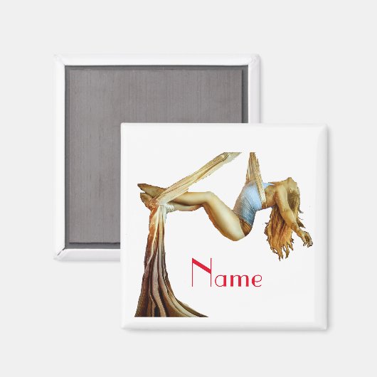 fitness van luchtyogo Thunder_Cove Magneet (Voorkant / Achterkant)