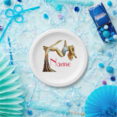 fitness van luchtyogo Thunder_Cove Papieren Bordje (Feest)