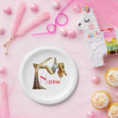 fitness van luchtyogo Thunder_Cove Papieren Bordje (Feest)