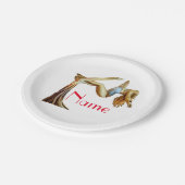 fitness van luchtyogo Thunder_Cove Papieren Bordje (Gekanteld)